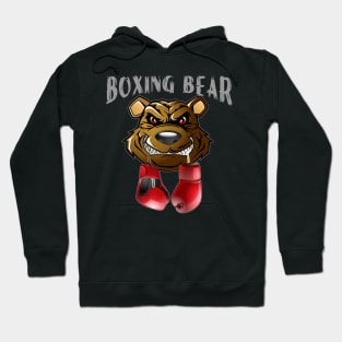 boxing bear Hoodie